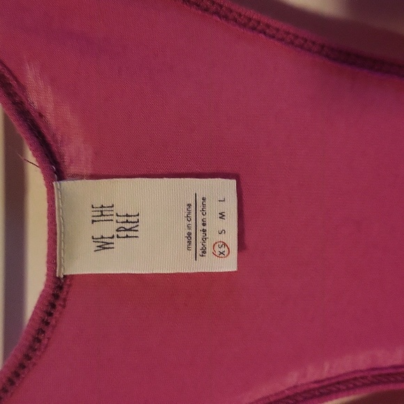 Free People Karmen Tank in Pink XS NWOT - Picture 6 of 7